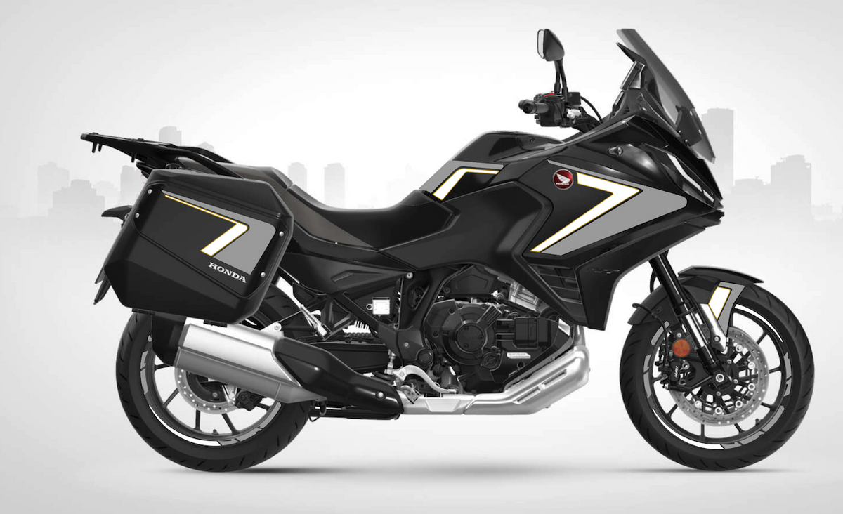 Kit Déco Honda NT1100 (2022-2024) — 13 Designs | Carénage + Valises | Made in France
