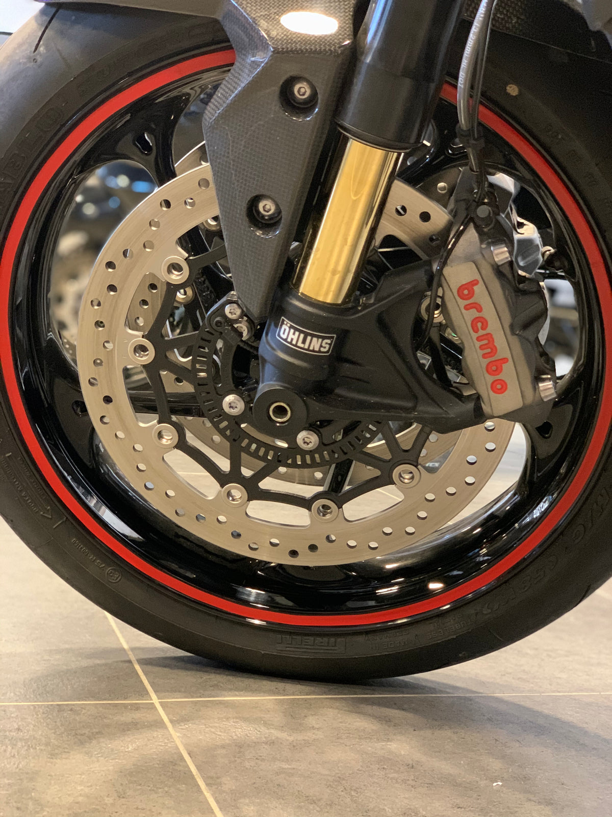 Liserés de jantes moto 17 pouces – 16 pièces, 18 coloris