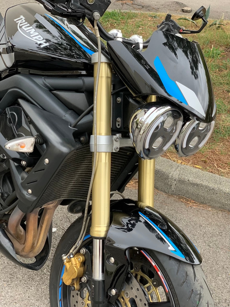 TRIUMPH STREET TRIPLE 675 de 2007 à 2012