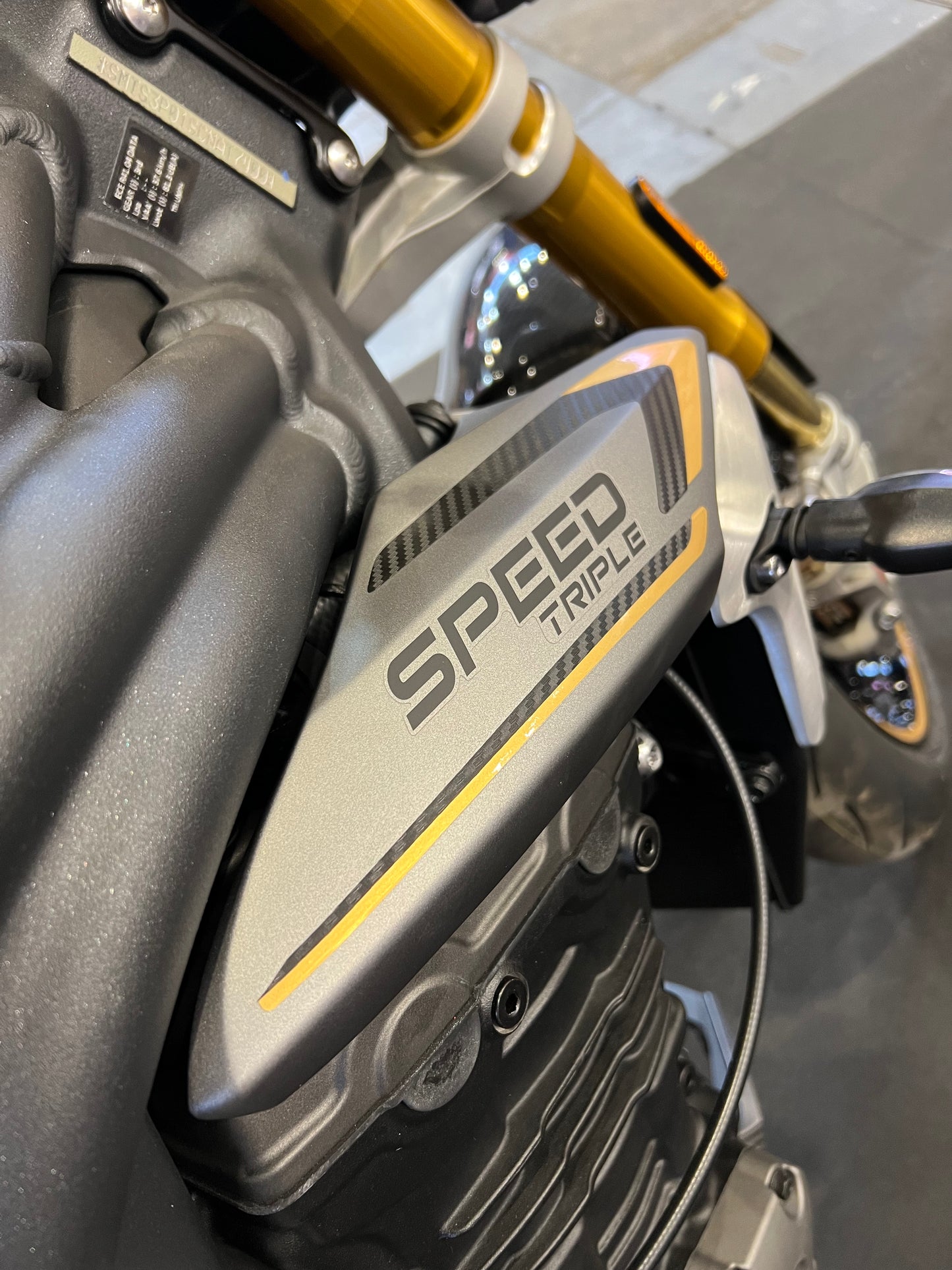 Kit Stickers Triumph Speed RS 1200 (2021-2024) – Covering Bicolore Made in France