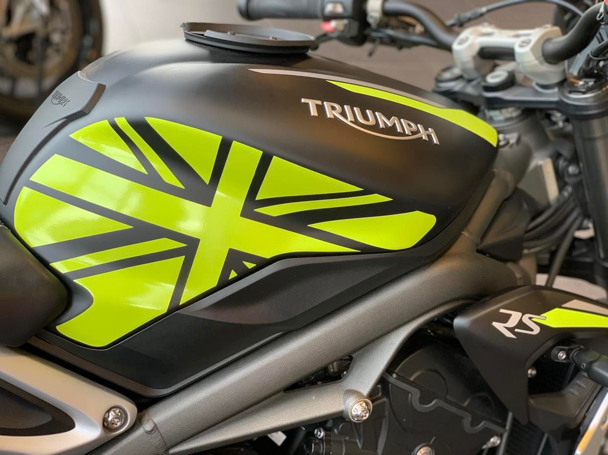 Stickers de jantes TRIUMPH
