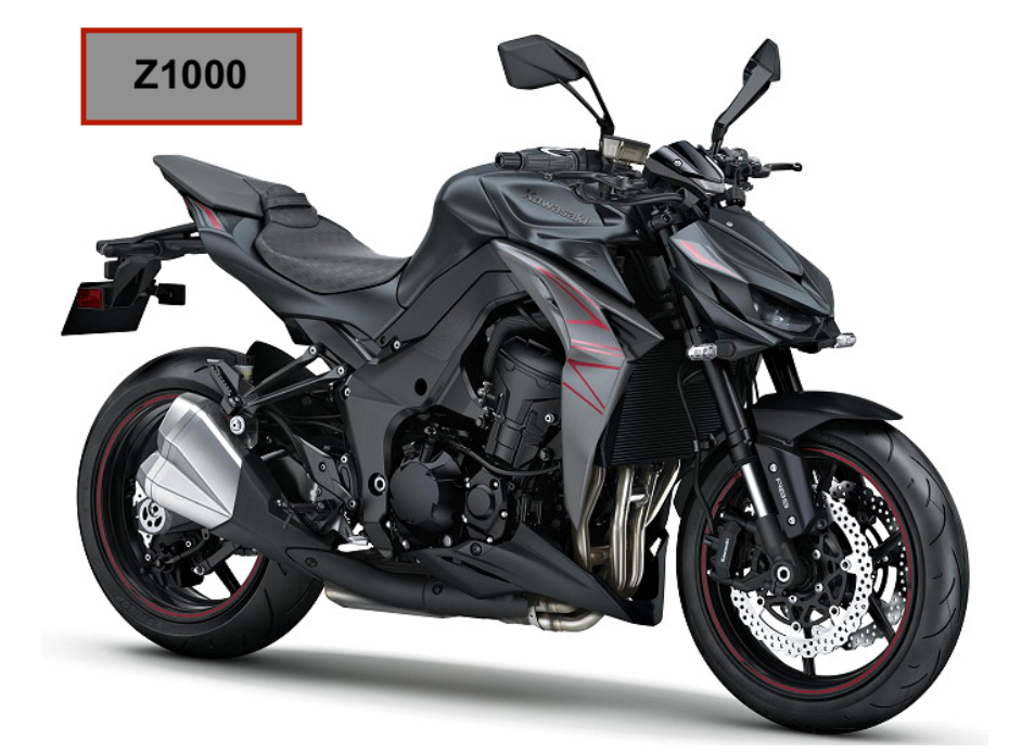 Kit déco Kawasaki Z1000 2015+ – 13 graphismes