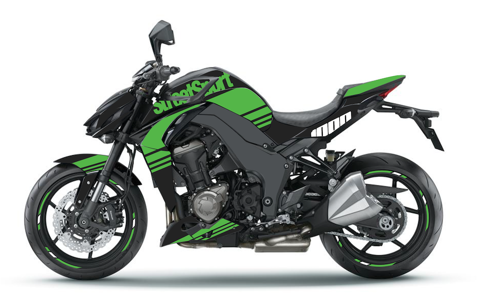 Kit déco Kawasaki Z1000 2015+ – 13 graphismes