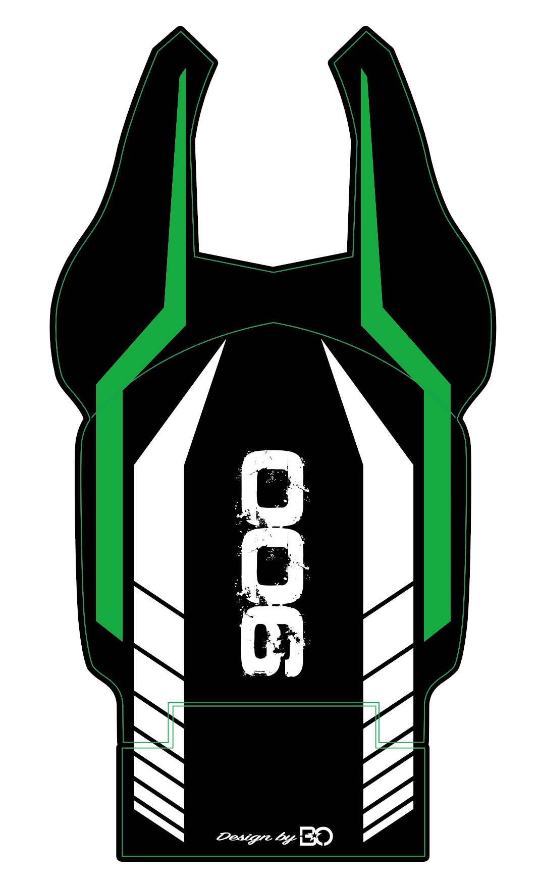 Stickers passage de roue Kawasaki Z900 – 16 graphismes