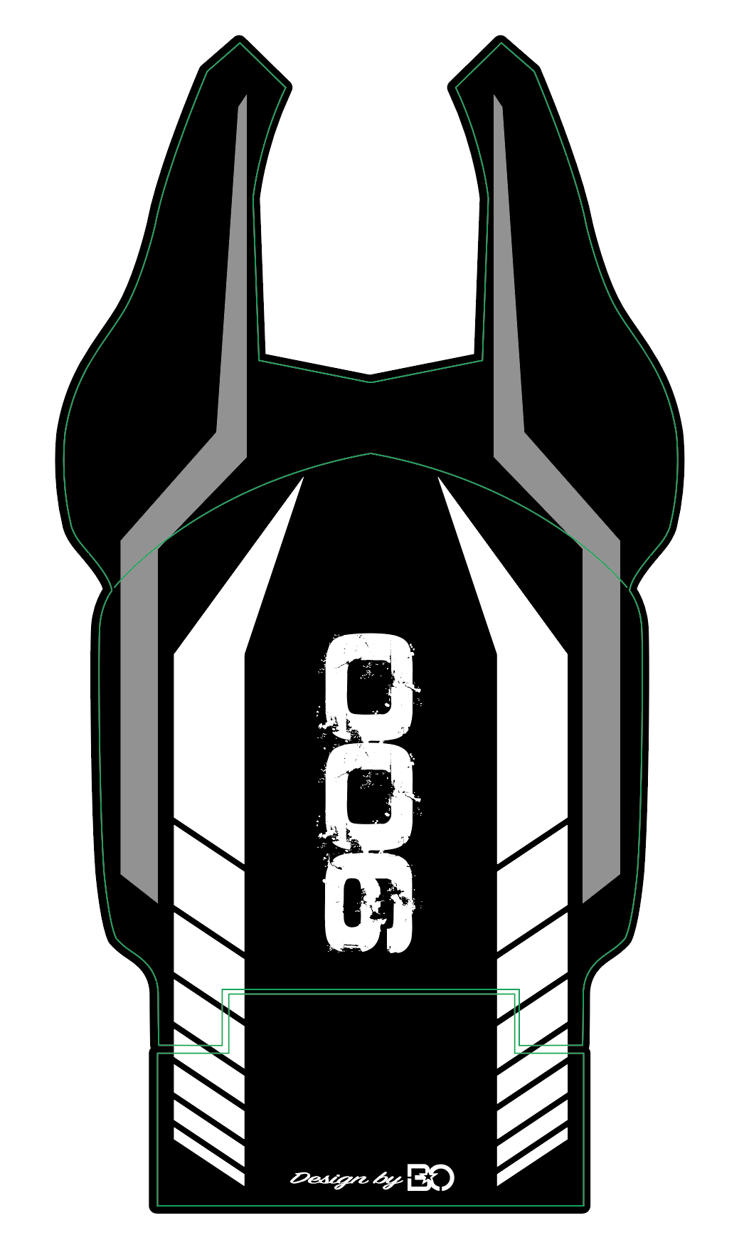 Stickers passage de roue Kawasaki Z900 – 16 graphismes
