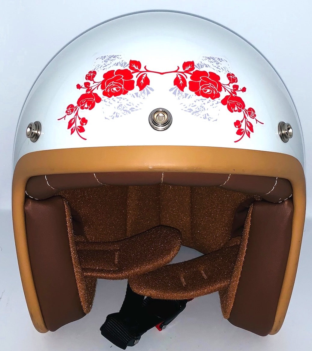 Stickers pour Casques Bol FLOWERS