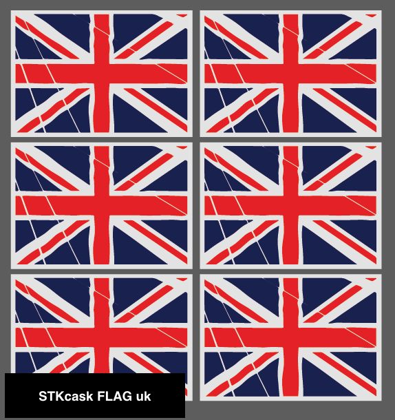Stickers rétroréflechissants de casques: DRAPEAUX