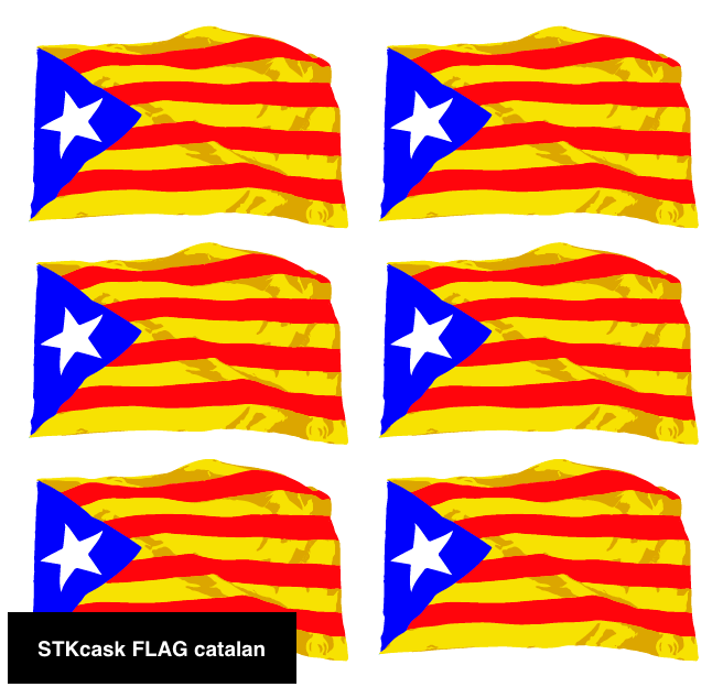 Stickers rétroréflechissants de casques: DRAPEAUX