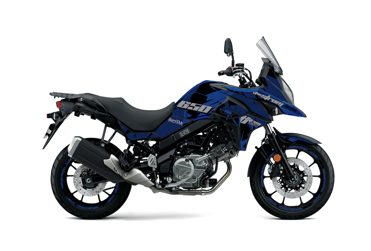 Kit Déco Suzuki V-STROM 650 / 650 XT (2017+) — 10 Designs Trail Adventure | Made in France