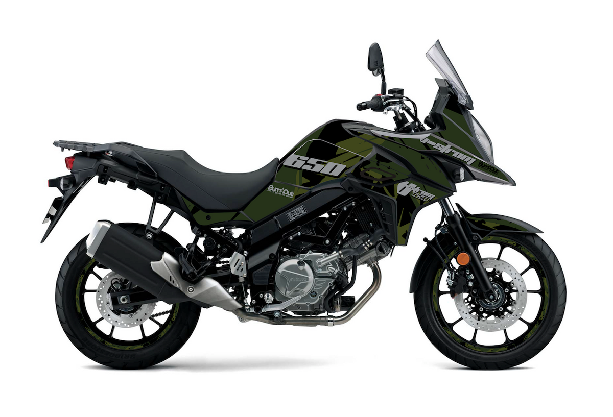 Kit Déco Suzuki V-STROM 650 / 650 XT (2017+) — 10 Designs Trail Adventure | Made in France