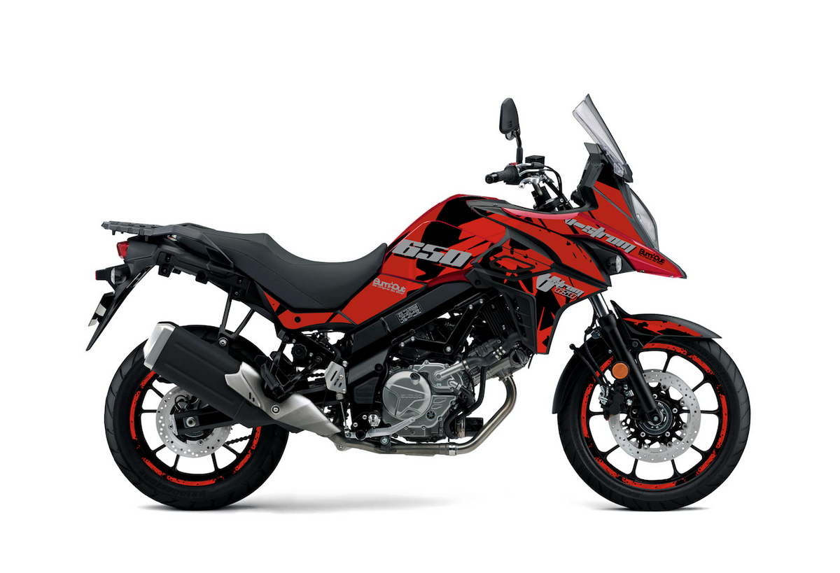 Kit Déco Suzuki V-STROM 650 / 650 XT (2017+) — 10 Designs Trail Adventure | Made in France