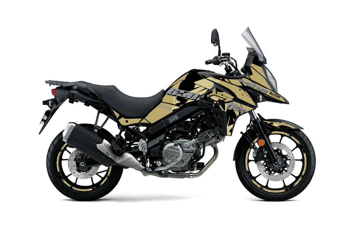 Kit Déco Suzuki V-STROM 650 / 650 XT (2017+) — 10 Designs Trail Adventure | Made in France