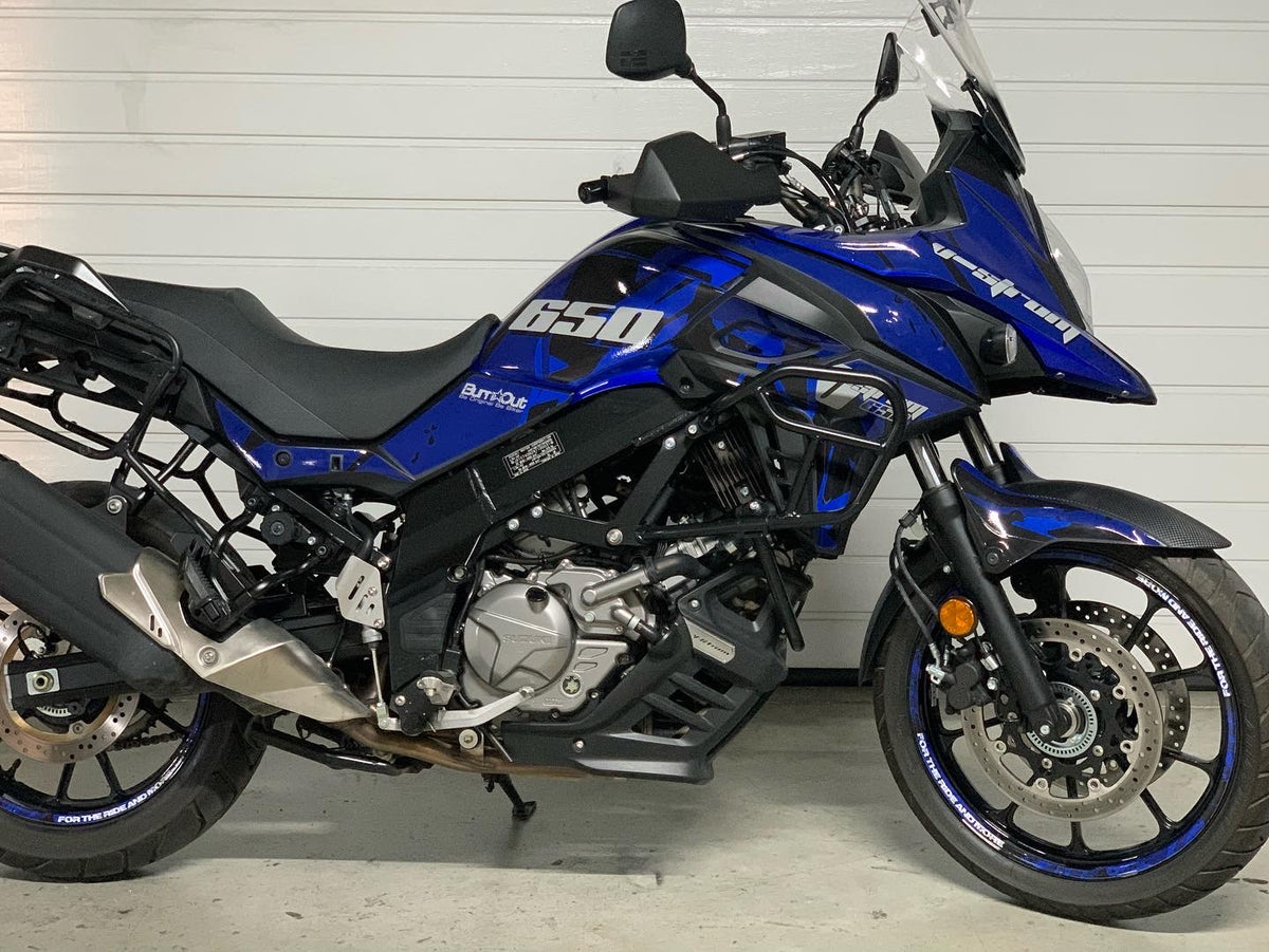 Kit Déco Suzuki V-STROM 650 / 650 XT (2017+) — 10 Designs Trail Adventure | Made in France