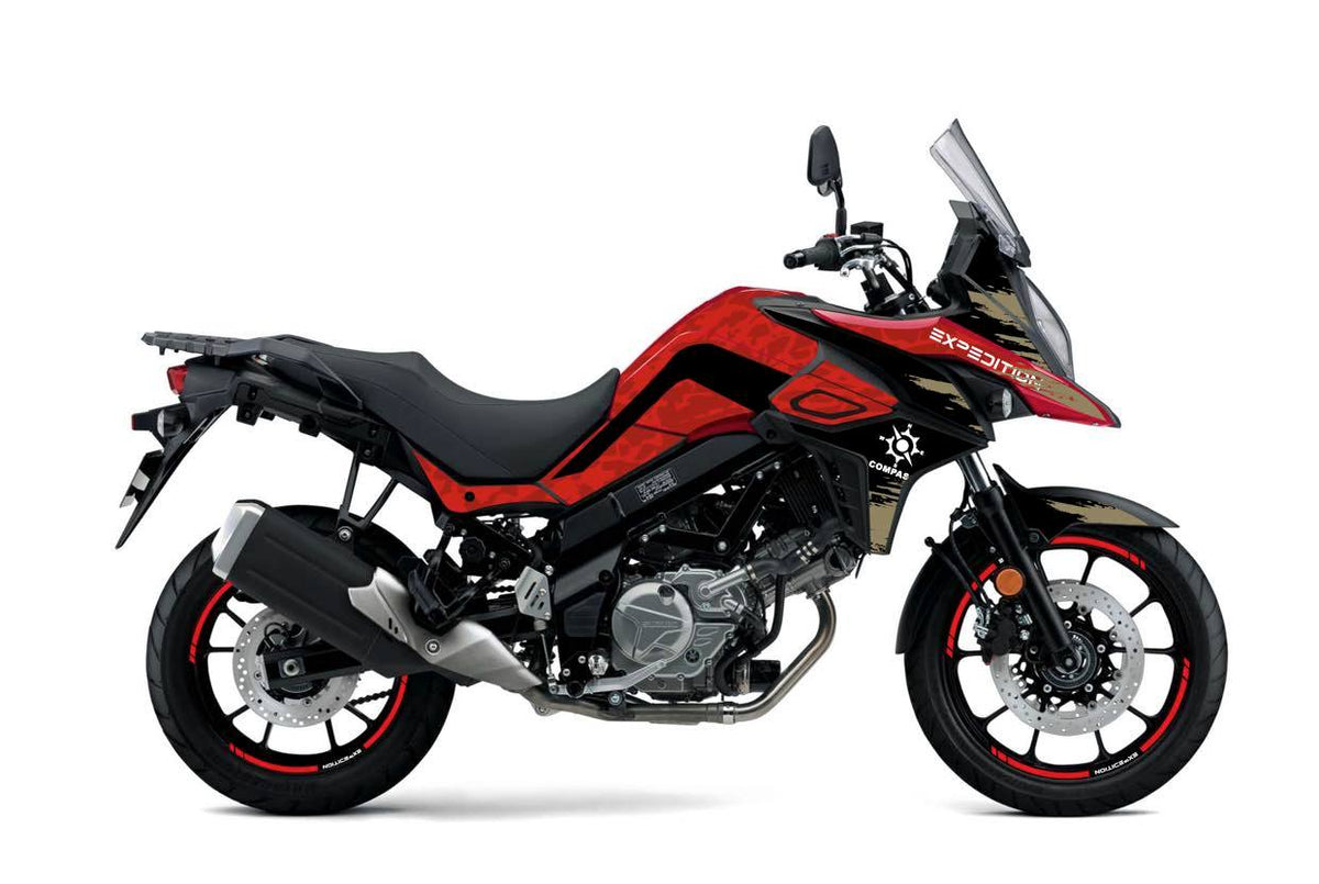 Kit Déco Suzuki V-STROM 650 / 650 XT (2017+) — 10 Designs Trail Adventure | Made in France