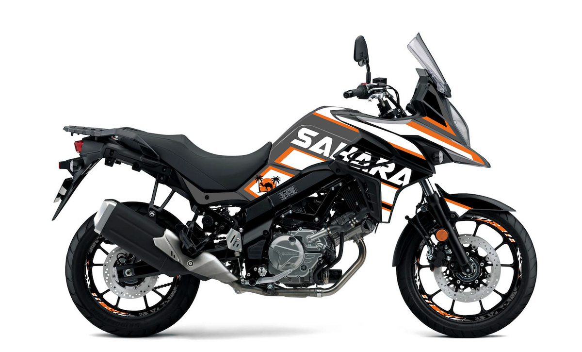 Kit Déco Suzuki V-STROM 650 / 650 XT (2017+) — 10 Designs Trail Adventure | Made in France