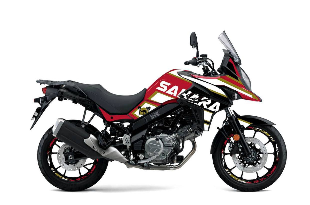 Kit Déco Suzuki V-STROM 650 / 650 XT (2017+) — 10 Designs Trail Adventure | Made in France