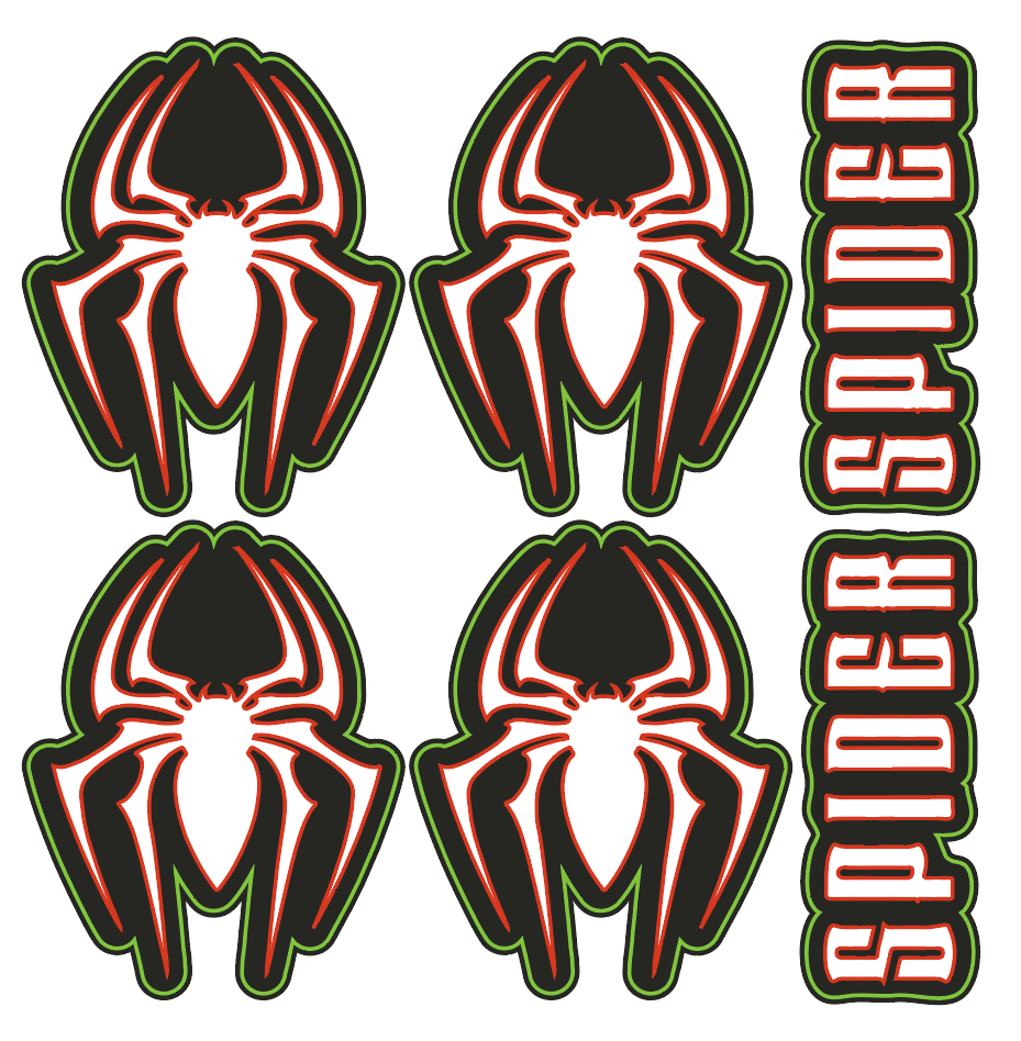 Stickers rétroréfléchissants casque moto FUN – 23 motifs