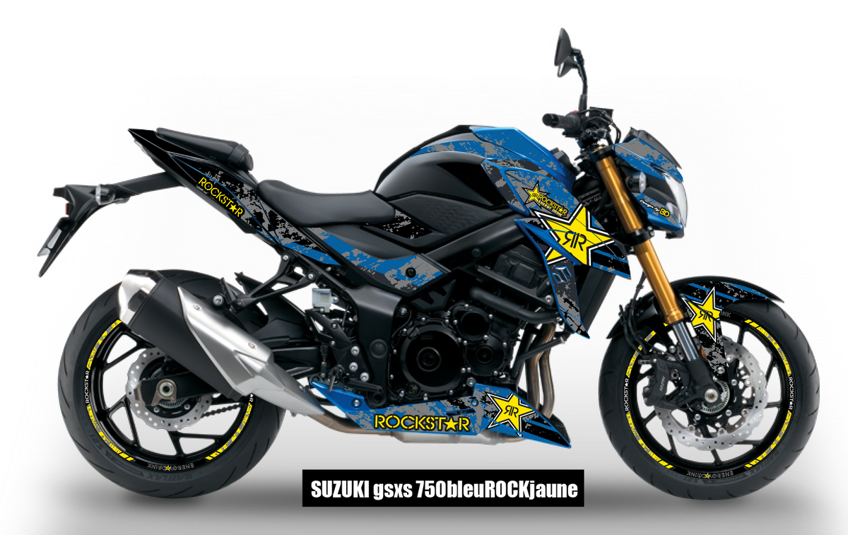 Kit déco Suzuki GSX-S 750 2017–2021 – jantes incluses