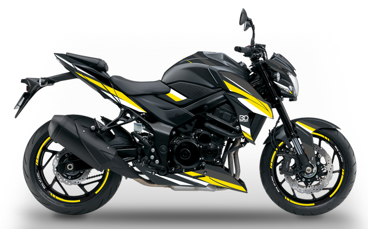 Kit déco Suzuki GSX-S 750 2017–2021 – jantes incluses