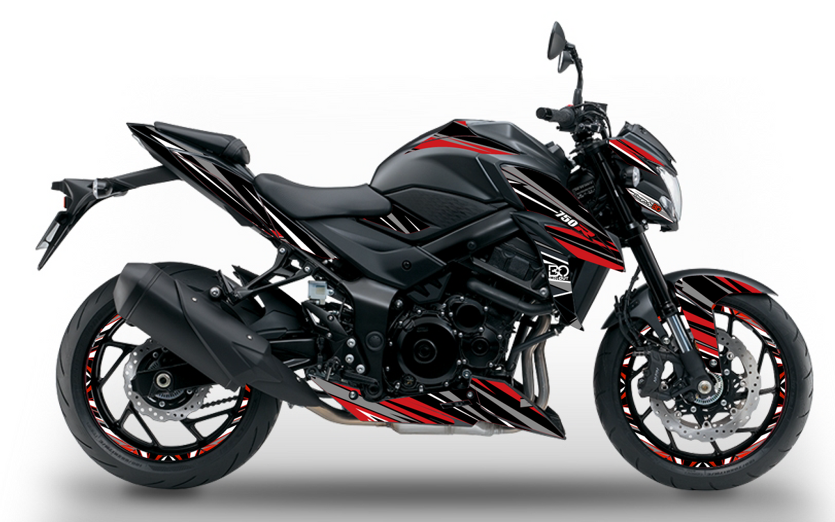 Kit déco Suzuki GSX-S 750 2017–2021 – jantes incluses