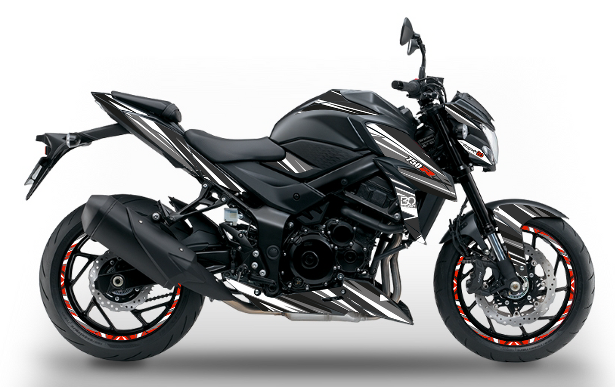 Kit déco Suzuki GSX-S 750 2017–2021 – jantes incluses