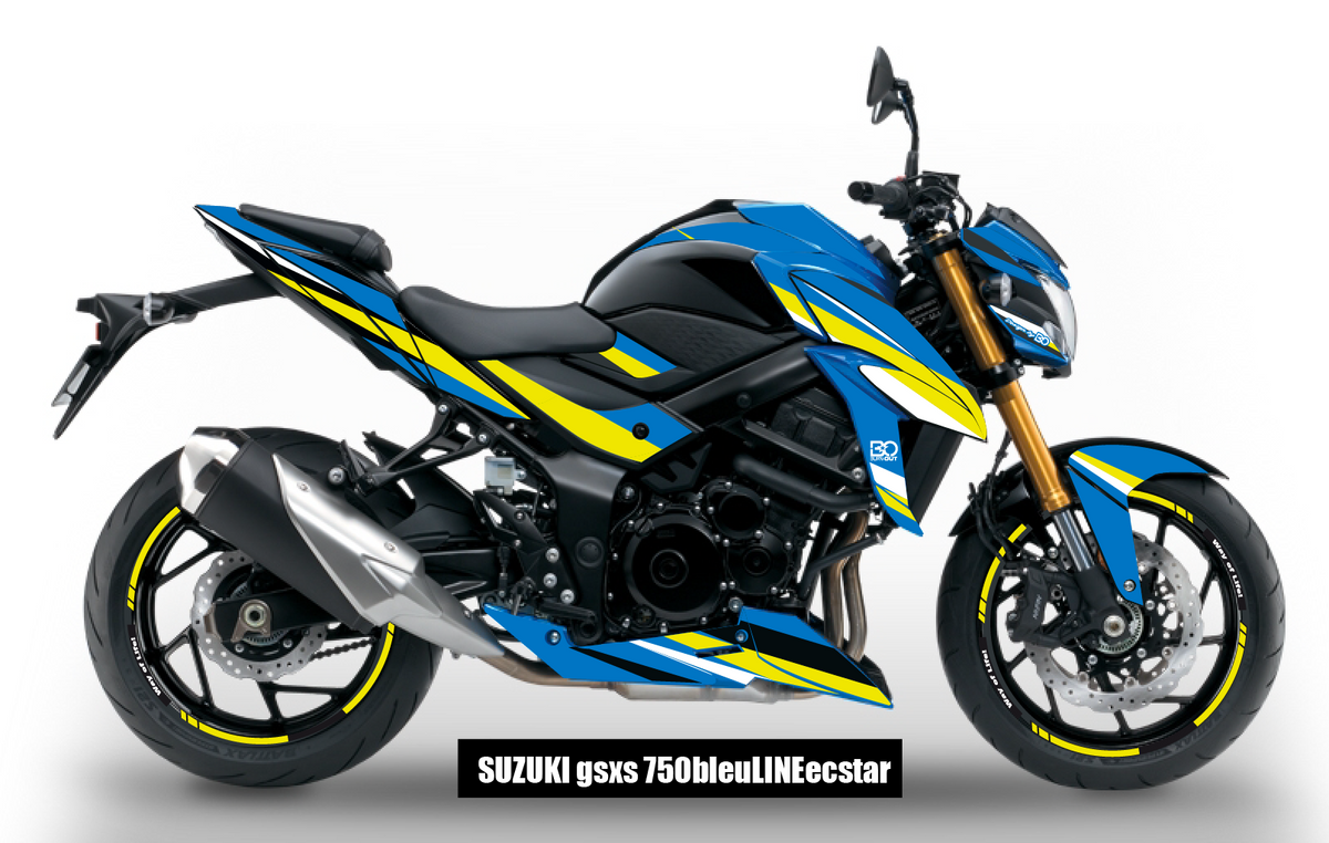 Kit déco Suzuki GSX-S 750 2017–2021 – jantes incluses