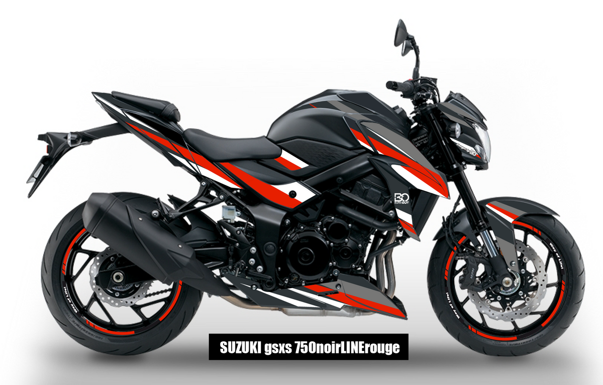 Kit déco Suzuki GSX-S 750 2017–2021 – jantes incluses
