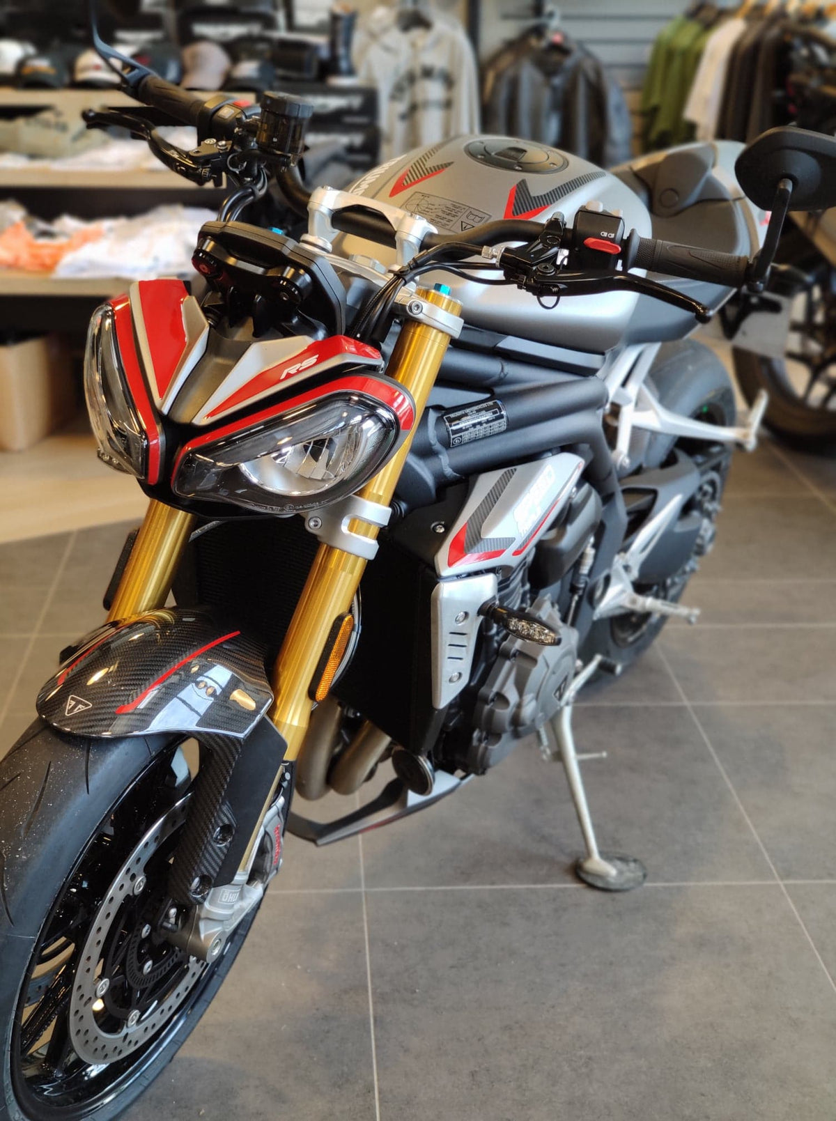 Kit Stickers Triumph Speed RS 1200 (2021-2024) – Covering Bicolore Made in France