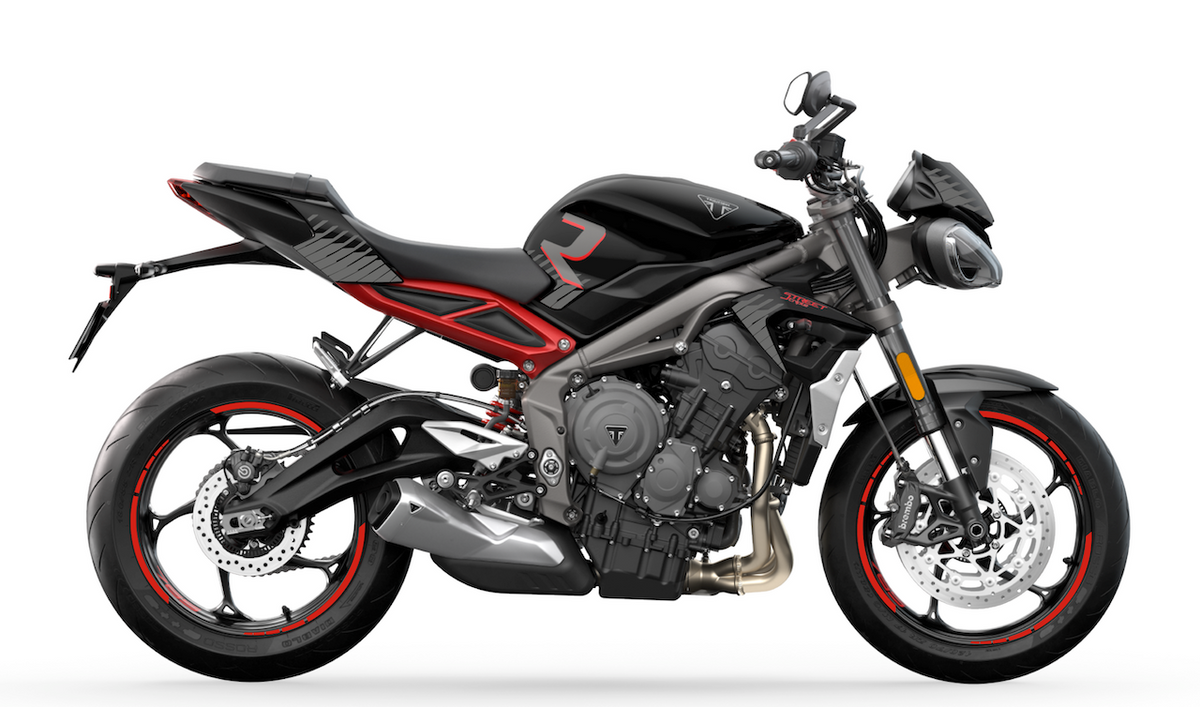 Kit Déco Triumph Street Triple RS 765 2022+ – Hachures Personnalisées | Burn-Out-Design