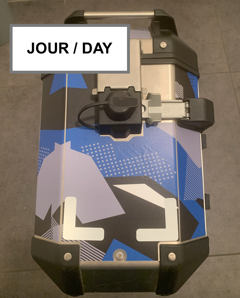 VALISES et TOP CASE "EXPEDITION" : personnalisation
