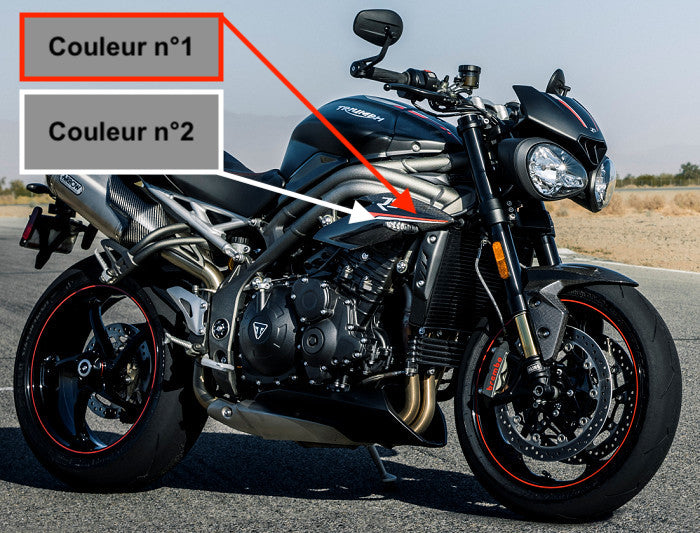 TRIUMPH SPEED TRIPLE RS 2018/2019 (DEUX Couleurs)