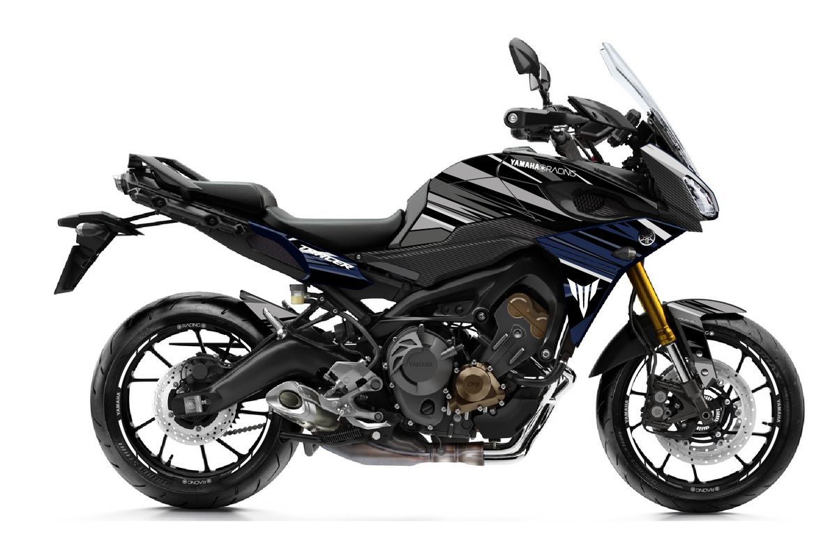 Yamaha MT-09 Tracer / Tracer 900 (2015-2017) – Kit Déco Stickers GRAPHIX | Jantes Incluses