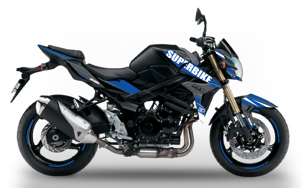 Moto SUZUKI GSR 750 " SUPERBIKE "