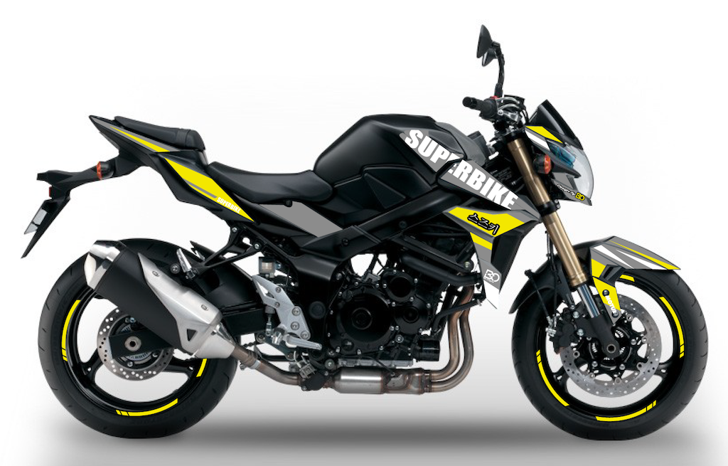 Moto SUZUKI GSR 750 " SUPERBIKE "