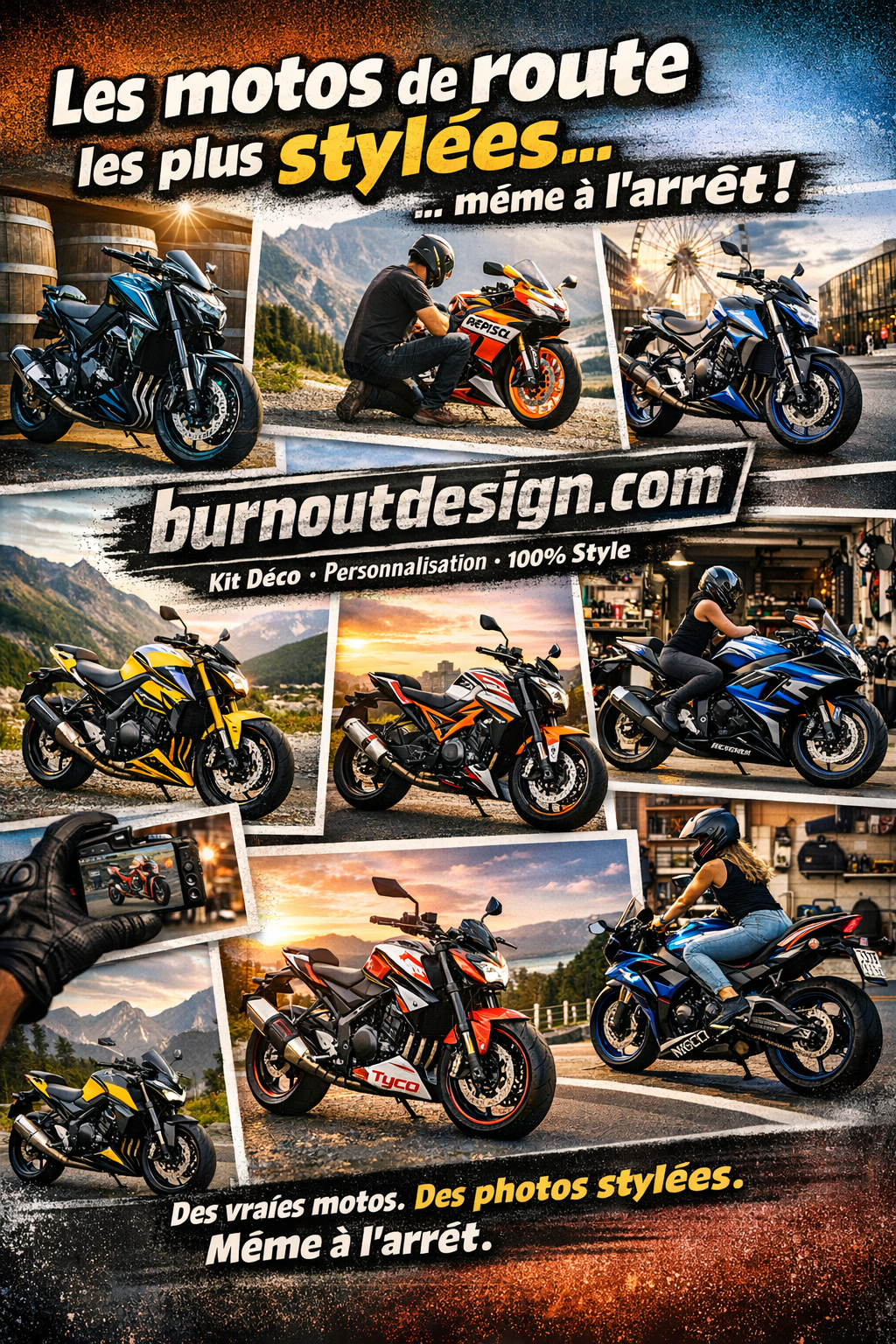 Les motos de route les plus stylées… même à l’arrêt !