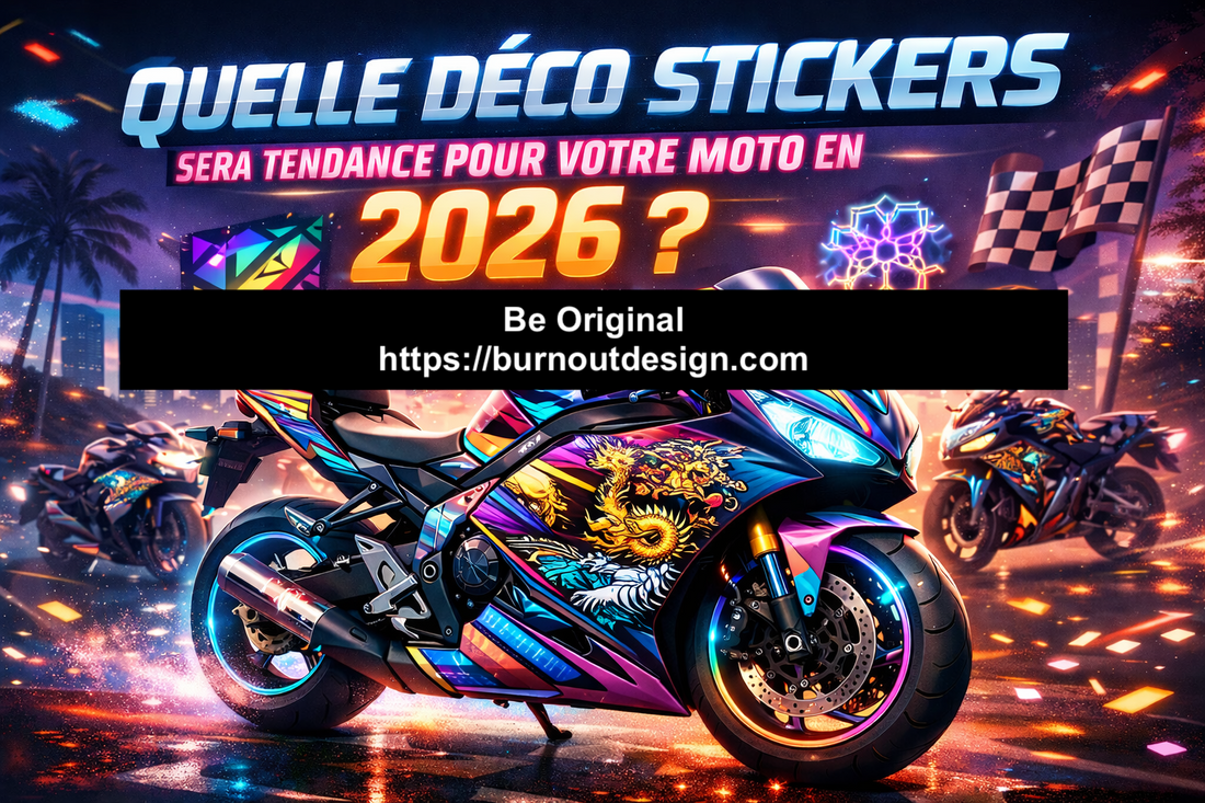 Quelle déco stickers sera tendance pour votre moto en 2026 ?