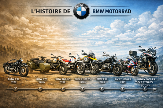 L’histoire de BMW Motorrad : une légende mécanique allemande
