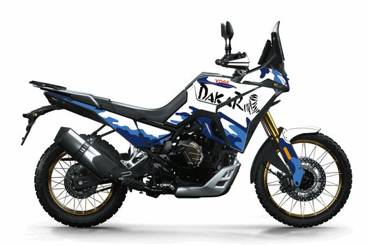 VOGE-DS-800-RALLY-personnalisation-kit-deco-stickers-burn-out-design-DAKAR-Bleu-Blanc