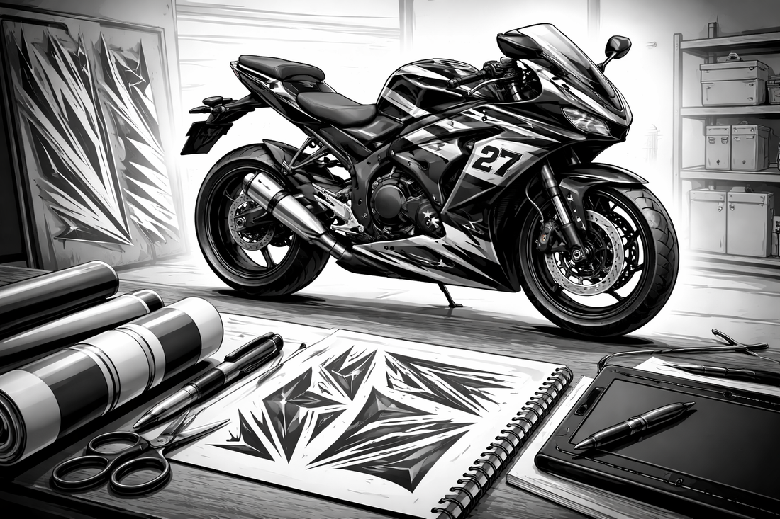 Comment le design graphique transforme l’identité d’une moto ?
