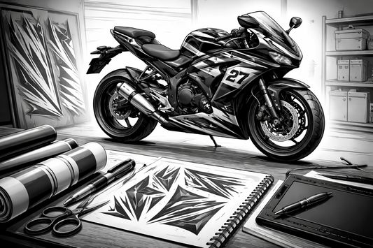 Comment le design graphique transforme l’identité d’une moto ?