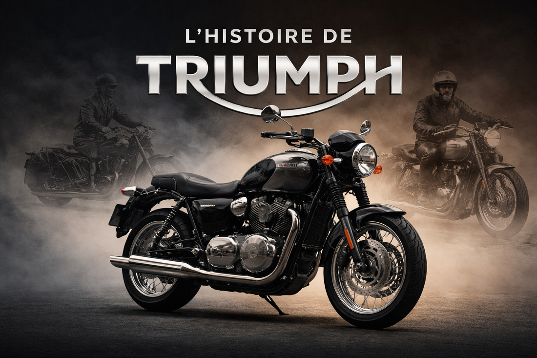 L’histoire de la marque Triumph Motorcycles : de ses origines à aujourd’hui.
