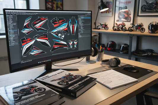 Pourquoi nous proposons des kits déco stickers pour motos chez burnoutdesign.com ?