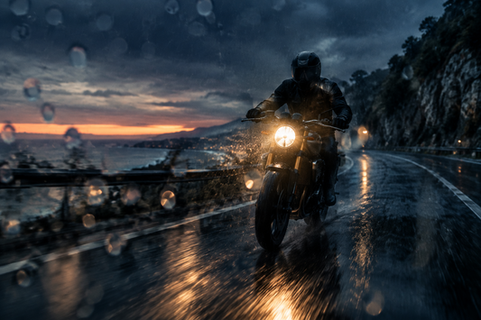 Rouler à moto sous la pluie : 15 conseils avant, pendant et après