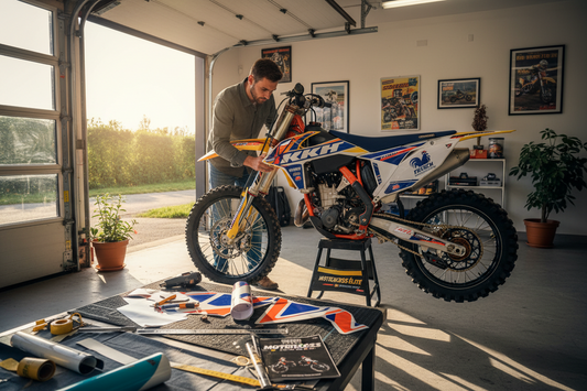 Kit déco moto : comment décorer sa moto en une après-midi