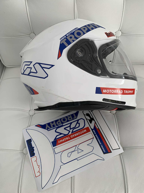STICKERS pour Casque  "GS trophy"