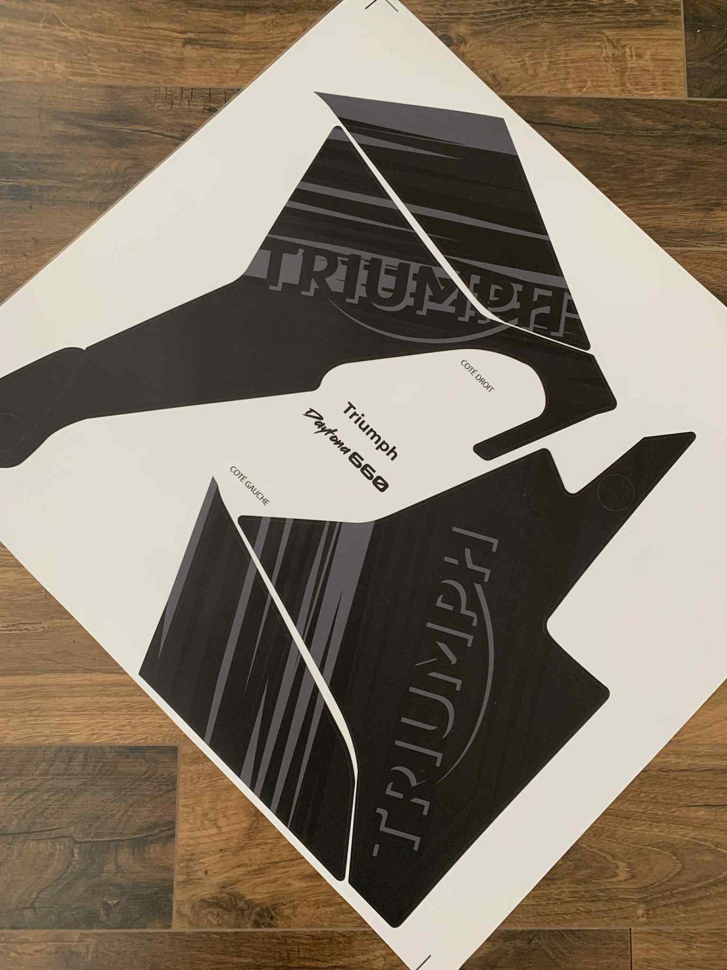 TRIUMPH DAYTONA 660 - Bas de carénage  (2024+)