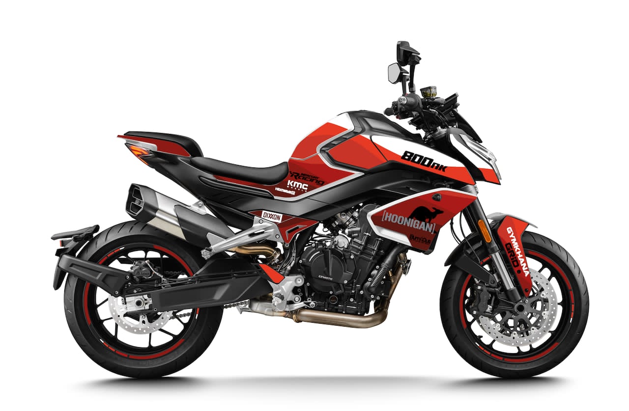Kit Déco CF Moto 800 NK (2023+) – Stickers Naked Bike
