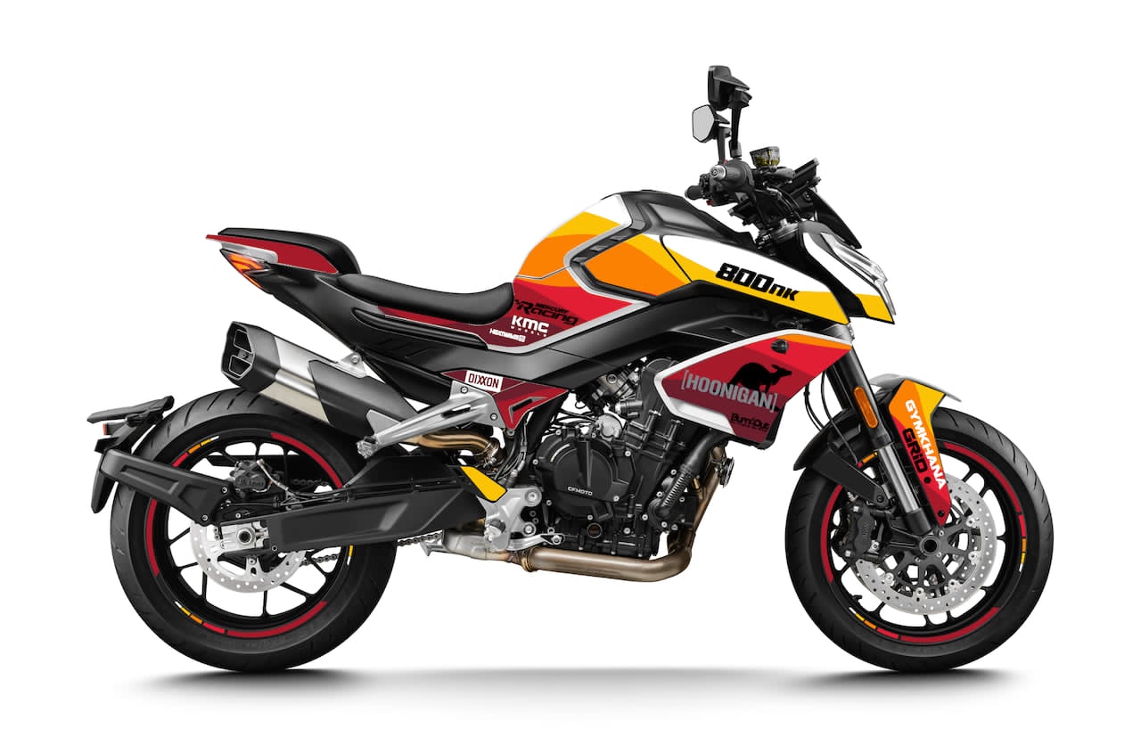 Kit Déco CF Moto 800 NK (2023+) – Stickers Naked Bike