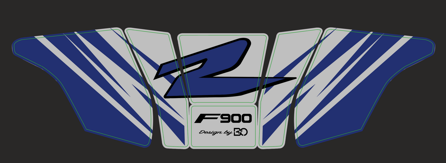 F900R (2020 +) Protections de réservoir