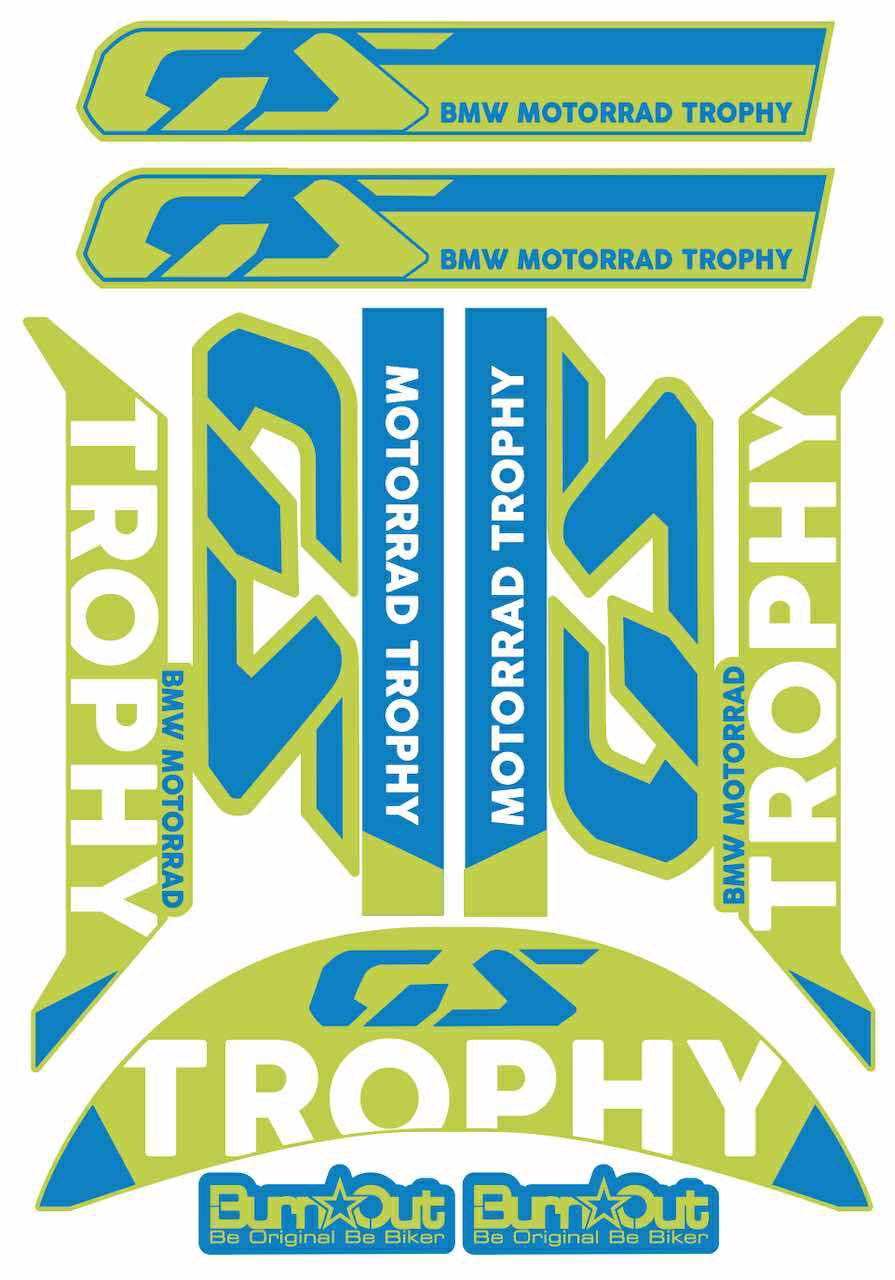 STICKERS pour Casque  "GS trophy"